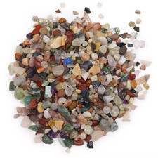 1KG Bag Mixed Gemstone Chips Natural Loose Stones Bulk Wholesale Crystals Gravel