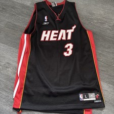 Miami Heat Reebok Dwyane Wade Swingman Jersey NBA Size Large