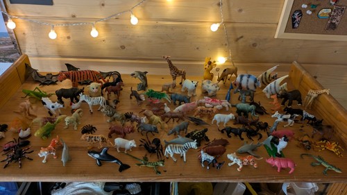 Large kids animal toy bundle - animal,