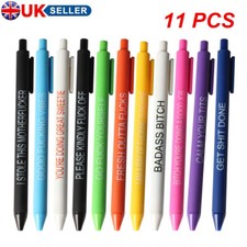 11pcs Swear Word Daily Pen Set