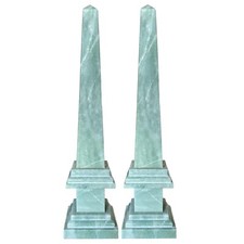 Pair of Obelisks in Light