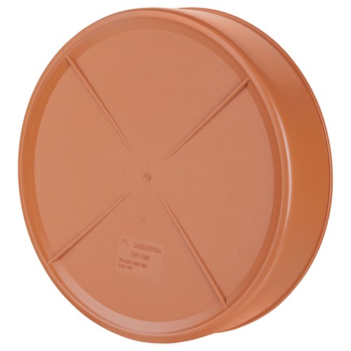 End cap 250mm underground - end,
