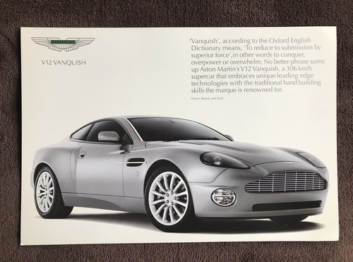 Aston martin v12 - v12, vanquish