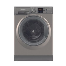 Hotpoint Anti-Stain 8kg Washer 45’ Full Load, Steam Hygiene, A-Rated, Graphite