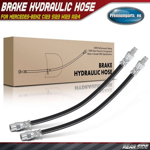 Brake hoses rear - hoses,