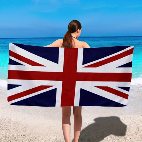 Union jack 100 cotton - cotton, beach