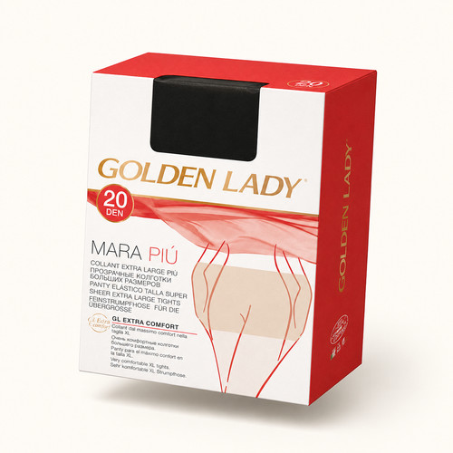 Xxl calibrated golden lady - golden,