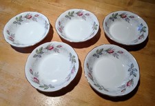 5 VINTAGE PARAGON BONE CHINA