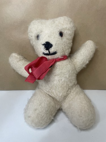 Vintage white cream teddy - /,