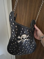 Guitar Shape Black Scull