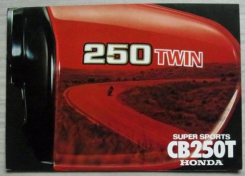 Honda super sports cb250t - honda,