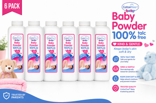 Cotton tree baby powder - baby,