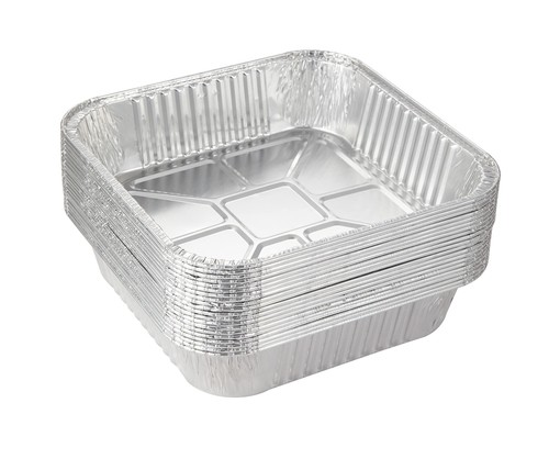8x8 aluminum foil - foil, pans