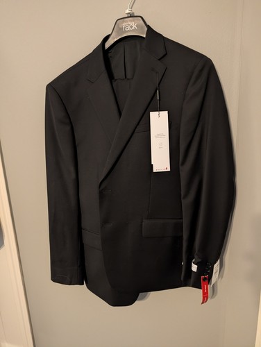 Calvin klein black suit - black,