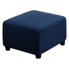 Square Footstool Cover Stretch