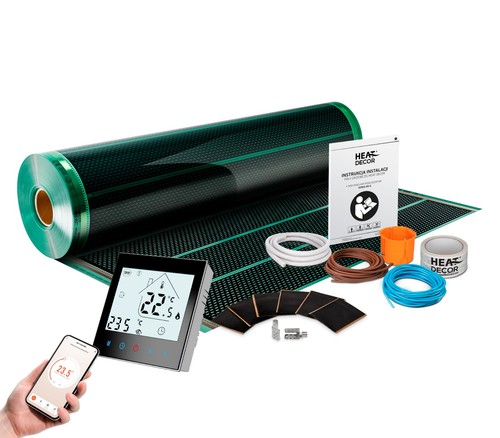 Infrared underfloor heating - infrared,