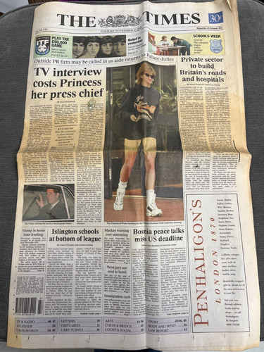 The times nov 1995 - 21,