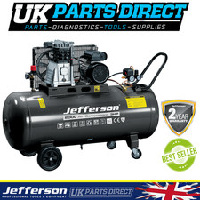 Jefferson 200 Litre 3HP Compressor 230V | 10 BAR | 2 YEAR WARRANTY