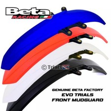 Beta Evo Trials Genuine Front Mudguard Black Blue Grey Red White 2009 Onwards