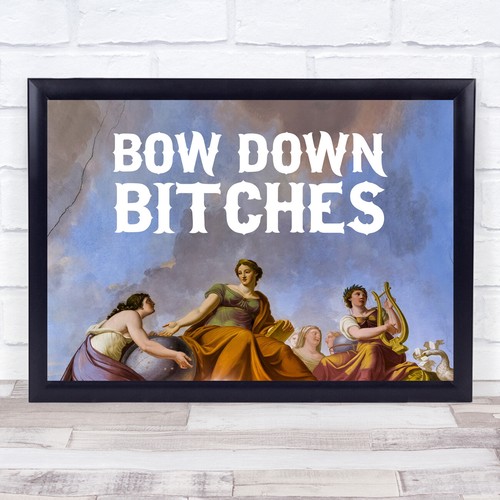 Renaissance humour bow - humour, down