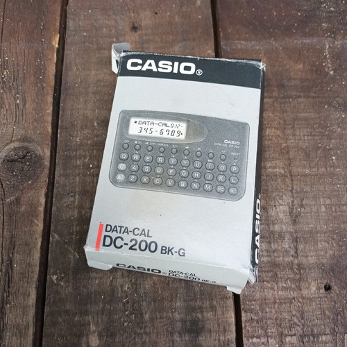 Casio data cal - data, dc-200