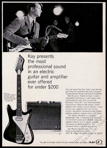 1966 kay vanguard vibrato - 1966,