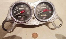 MV Augusta 125 / BSA C15 Smiths Motorcycle Rev counter & Speedometer - 1960s