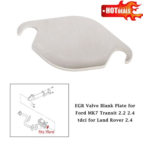 Egr valve blank - plate, for