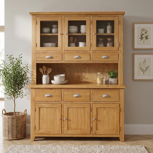 Cheshire oak sideboard large - cheshire,