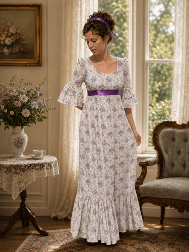 Vintage regency style purple - regency,