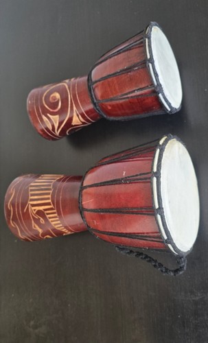 Djembe african hand - djembe, painted