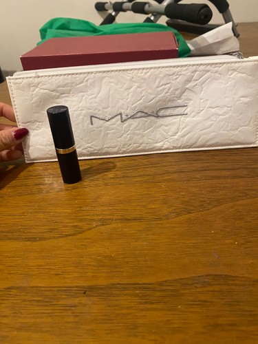 Mac cosmetics white pouch - mac,