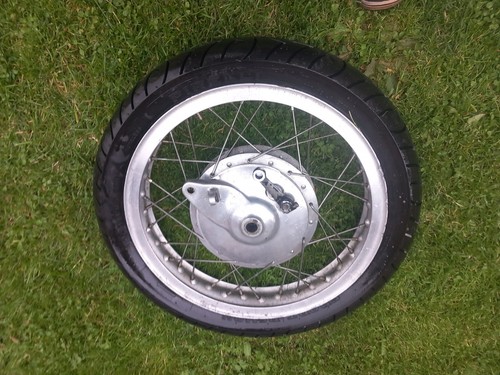 Yamaha alloy rim rear - rear, wheel