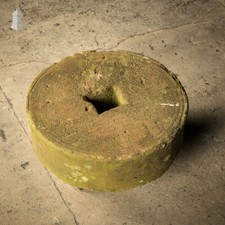 Mill Stone, Small Sandstone Millstone, 16 Inch Diameter