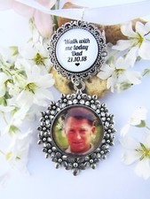 Photo Memory Bouquet Memory Charm Bride Gift Wedding Personalised Walk With Dad