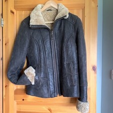 Women’s sheepskin flying jacket Bnwot From welligogs