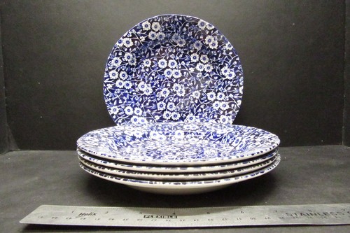 Burleigh blue calico - calico,