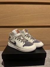Air Jordan 1 Mid Flat-Pewter