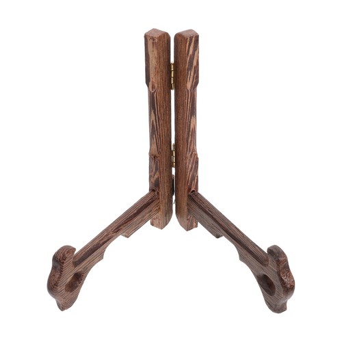 Wooden plate holder picture - plate,