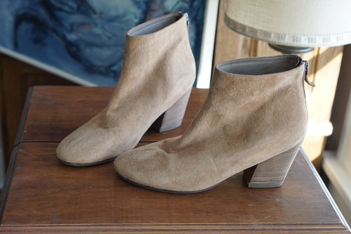 Marsell ankle zip suede boots - marsell,