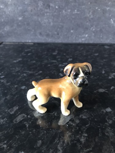 Vintage porcelain bull dog - vintage,