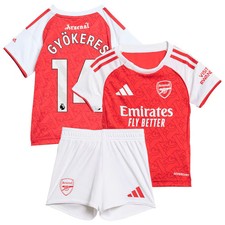 Arsenal adidas Home Babykit 2025-26 with Gy-keres 14 printing