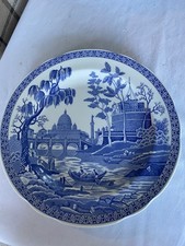 SPODE BLUE COLLECTION PLATE