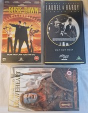 Various VHS Video Tapes, take