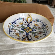 NWT Nova Deruta Ceramica round