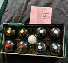 B & A Miniature Carpet Bowls