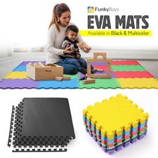 Eva Soft Foam Kids Play Mat Interlocking Floor Mat Thick Gym Flooring Yoga Tiles