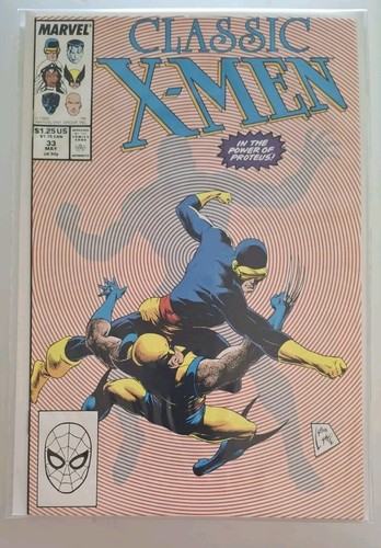 Classic men may 1989 - classic, x-men