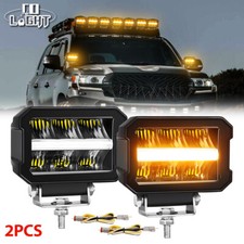 4.5"INCH LED Work Light Bar Flood Spot Lights Driving Offroad Truck SUV 4x4 ATV
