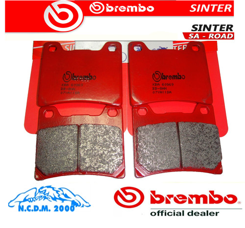 Front brake pads brembo sint - front,
